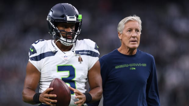Russell Wilson Pete Carroll